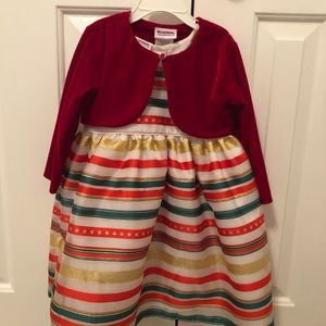 Toddler girl holiday dress
